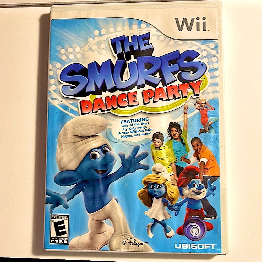 Wii Game.  The Smurfs Dance Party.  No Damage to Disc.